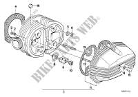 Culasse/couvre culasse pour BMW Motorrad R 45 T/N à partir de 1980