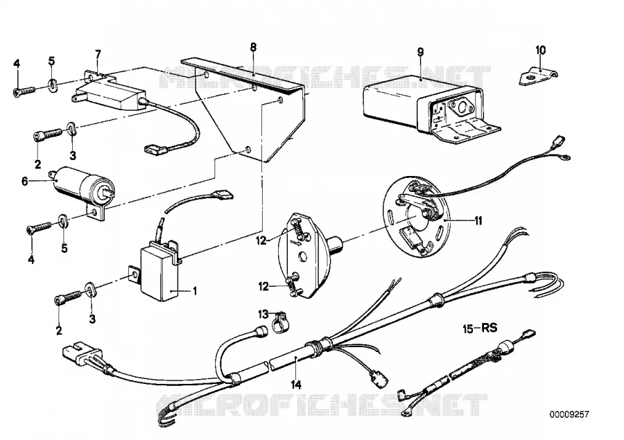 Kit anti-interference BMW Motorrad BMW Motorrad Classic R 60 1969 Boxer (69-76)  R60