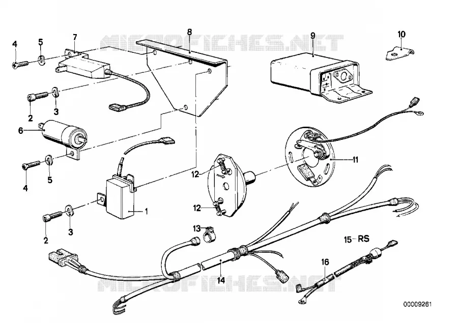 Kit anti-interference BMW Motorrad BMW Motorrad Classic R 75 1979 2V (76-85)  R75