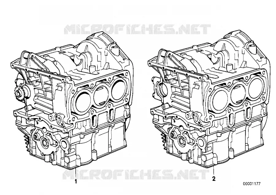 Moteur/carter-moteur avec pistons BMW Motorrad BMW Motorrad Classic K 75 1985 3 cyl.  K569 (0561)
