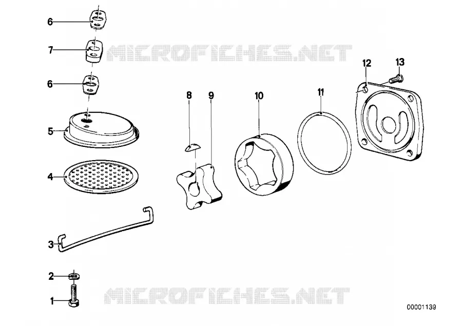 Pompe a huile-pieces separees BMW Motorrad BMW Motorrad Classic R 90 1974 Boxer (69-76)  R90