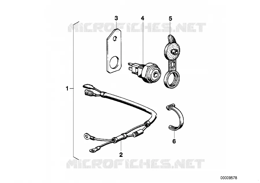 Prise de courant BMW Motorrad BMW Motorrad C1 1999 C1  C1 (0191)
