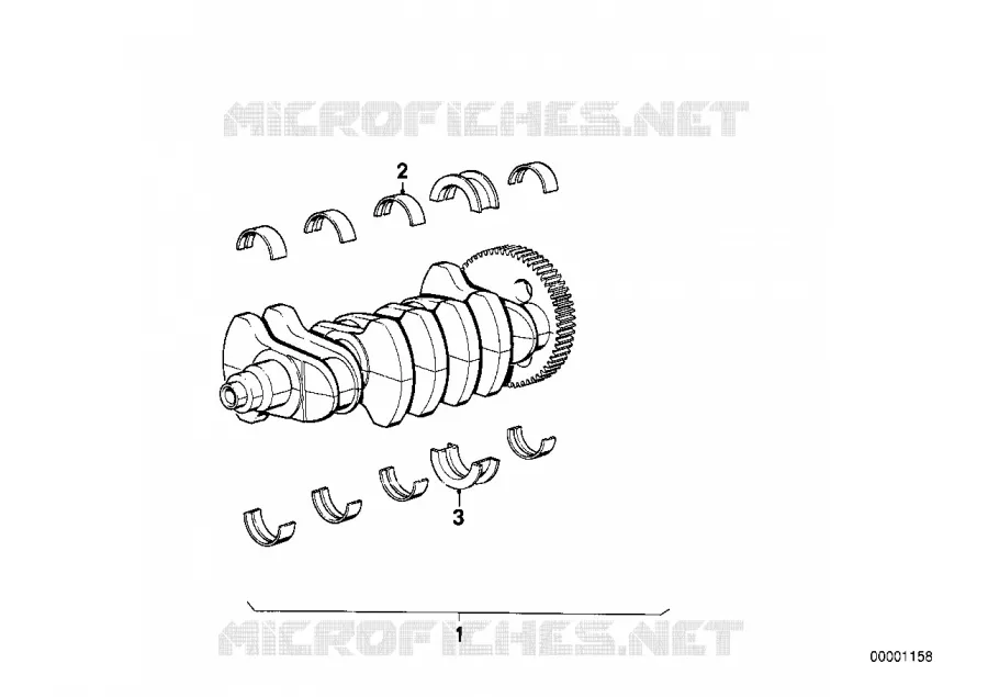 Vilebrequin BMW Motorrad BMW Motorrad K 1200 2002 4 cyl. 4 soup.  K41 (0548,0558)