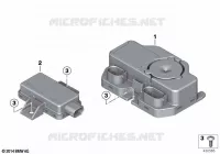 Boîtiers électroniques DWA et RDC pour BMW Motorrad R 1250 GS Adventure à partir de 2020
