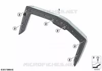 Feu arrière de topcase pour BMW Motorrad K 1600 Bagger à partir de 2021