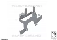 Fixation module de châssis  pour BMW Motorrad R 1300 GS à partir de 2023