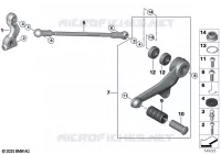 Pièces extérieures de cde des vitesses  pour BMW Motorrad R 1300 RT à partir de 2025