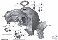 Réservoir de carburant / pièces de fixation pour BMW Motorrad R 1250 GS Adventure à partir de 2020
