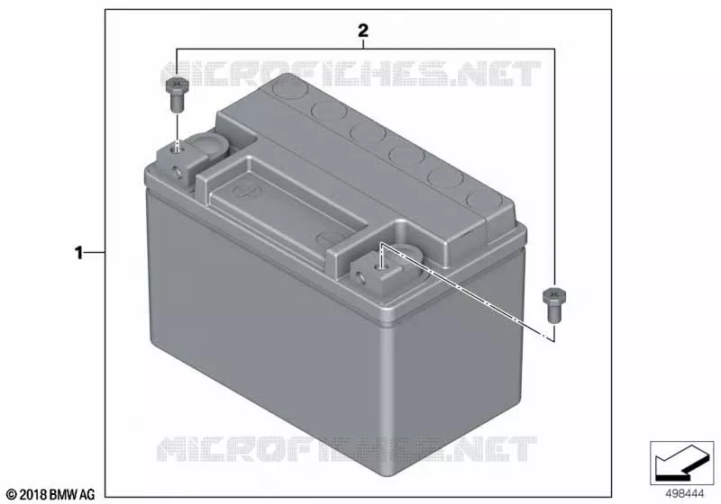 Batterie AGM  BMW Motorrad BMW Motorrad R 1300 2023 R1300  KA1 0M21