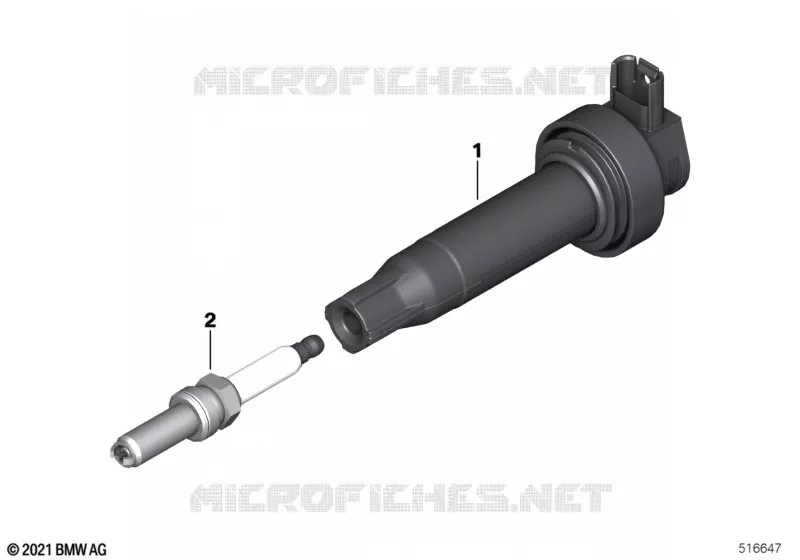 Bobine d’allumage/bougie BMW Motorrad BMW Motorrad K 1600 2021 K1600  K61 0F61