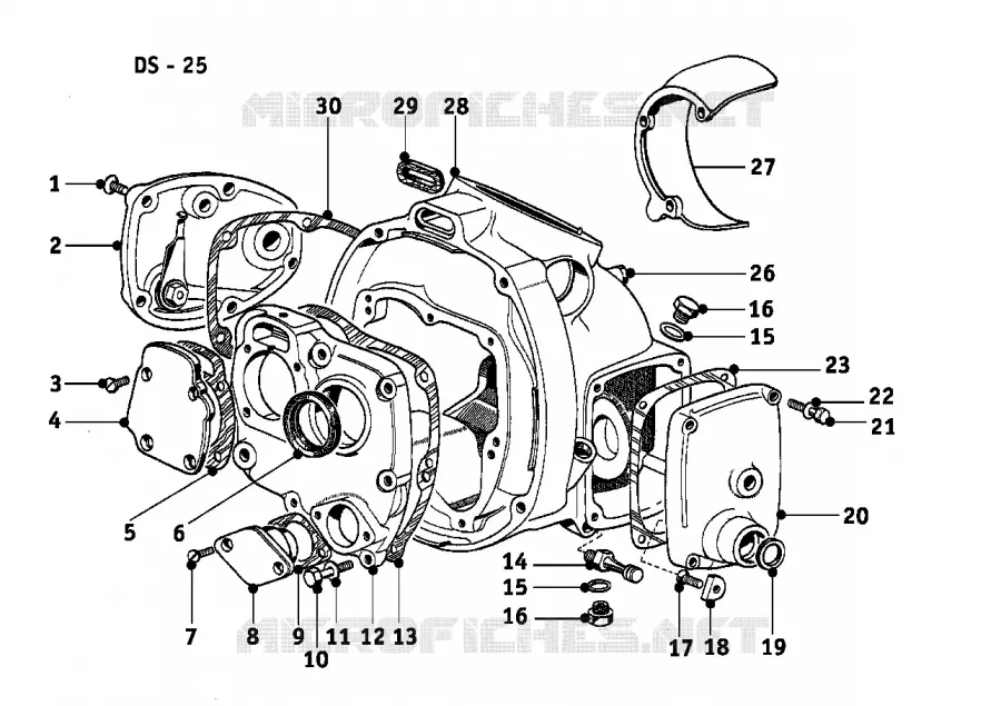 Boîte 4 vitesses BMW Motorrad BMW Motorrad Classic R 51 1950 Boxer (-54)  R51