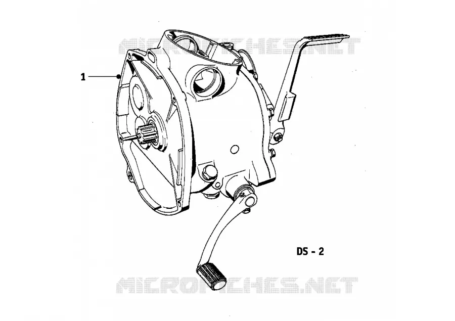 Boîte de vitesses BMW Motorrad BMW Motorrad Classic R 50 1960 Boxer (-69)  R50
