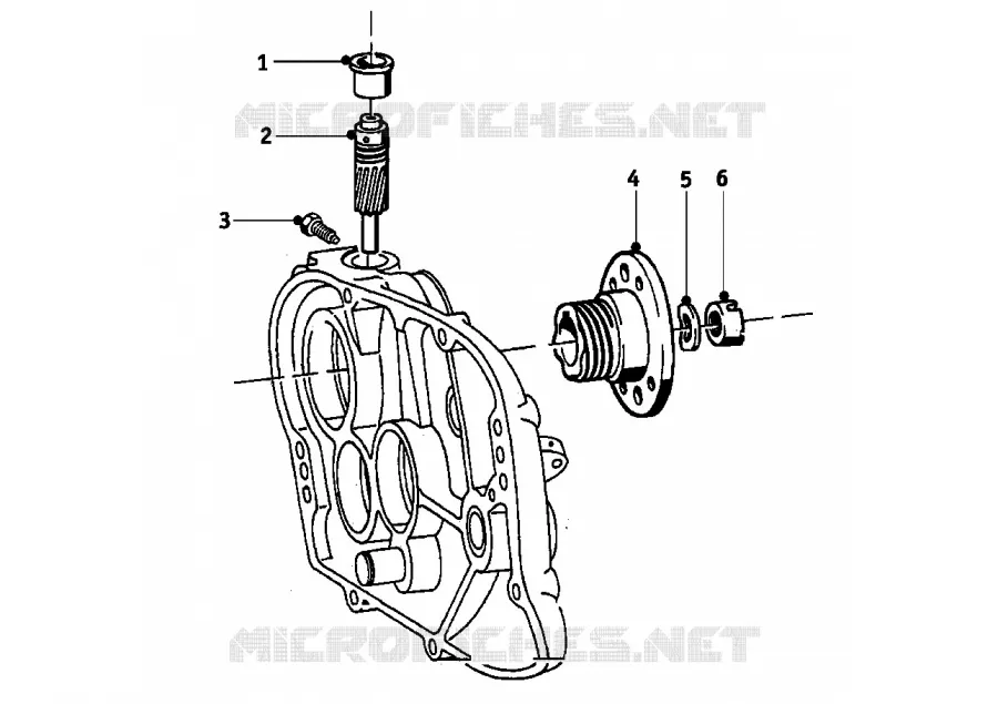Boîte de vitesses BMW Motorrad BMW Motorrad Classic R 50 1960 Boxer (-69)  R50