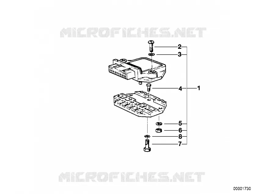 Boîtier de commande dallumage BMW Motorrad BMW Motorrad Classic R 65 1987 2V (80-92)  R65