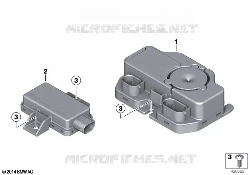 Boîtiers électroniques DWA et RDC BMW Motorrad BMW Motorrad R 1250 2020 R1250  K51 0M11