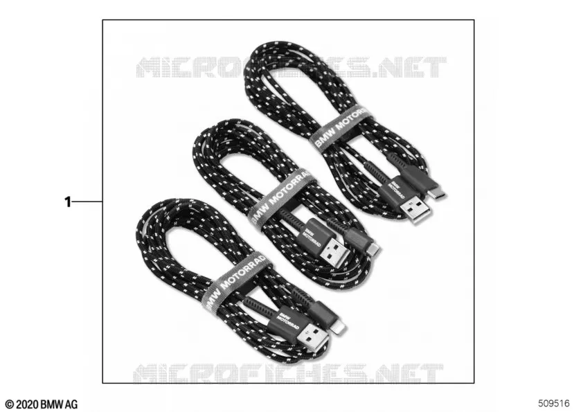 Câble USB BMW Motorrad BMW Motorrad K 1600 2021 K1600  K61 0F61