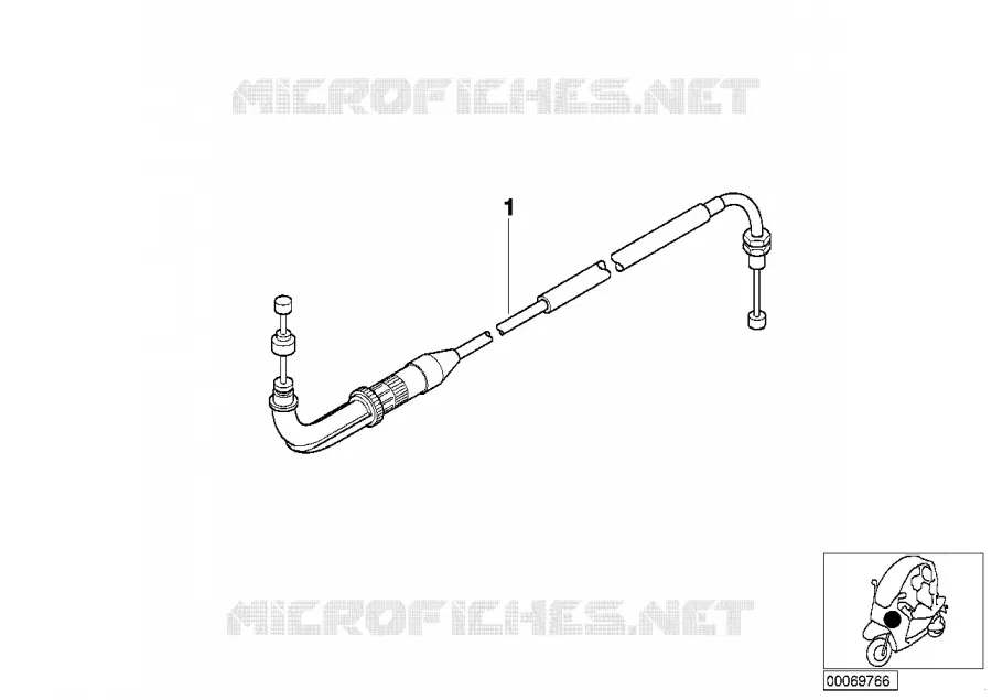 Câble accélérateur BMW Motorrad BMW Motorrad C1 1999 C1  C1 (0191)