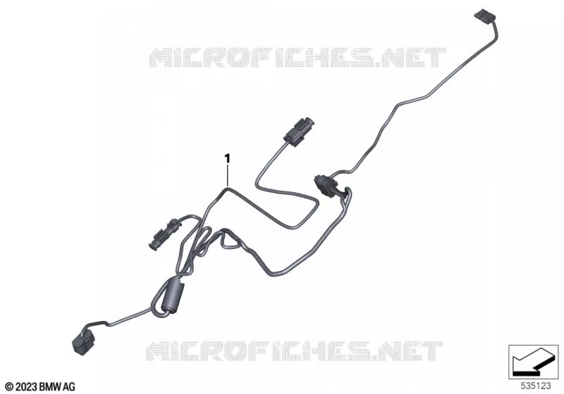 Câble adaptateur chauffage de siège  BMW Motorrad BMW Motorrad R 1300 2023 R1300  KA1 0M21