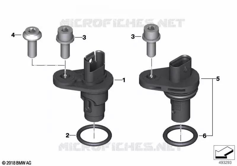 Capteur d’arbre à cames BMW Motorrad BMW Motorrad K 1600 2021 K1600  K61 0F61