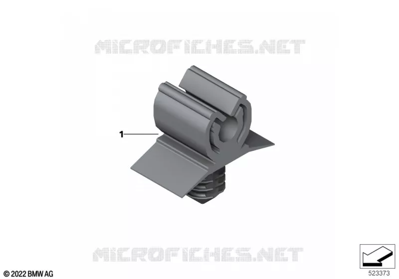 Clip pour conduite simple  BMW Motorrad BMW Motorrad R 1300 2023 R1300  KA1 0M21