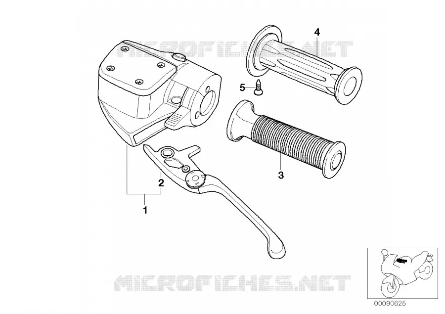 Commande de débrayage BMW Motorrad BMW Motorrad R 1150 2000 4V  R22 (0419,0499)