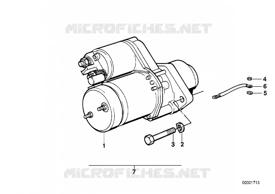 Démarreur BMW Motorrad BMW Motorrad Classic R 65 1987 2V (80-92)  R65