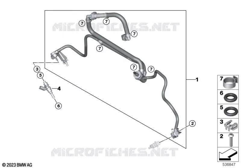 Distr.de carburant/regulat. de pression  BMW Motorrad BMW Motorrad R 1300 2025 R1300  KA3 0M41