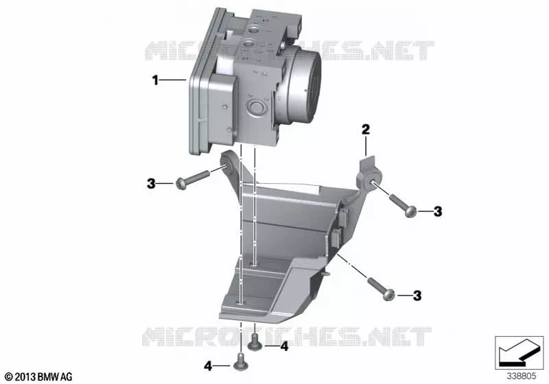 Modulateur de pression ABS BMW Motorrad BMW Motorrad K 1600 2021 K1600  K48 0F31