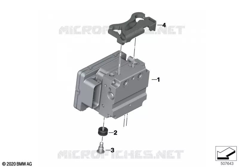 Modulateur de pression ABS BMW Motorrad BMW Motorrad R 18 2021 R18  K35 0L31
