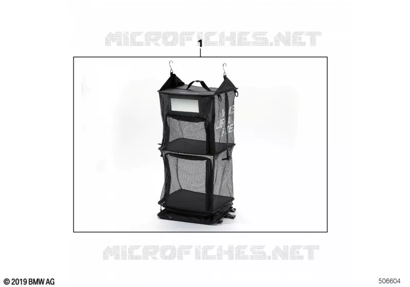 Organizer équipement du pilote BMW Motorrad BMW Motorrad R 18 2023 R18  K34 0N61