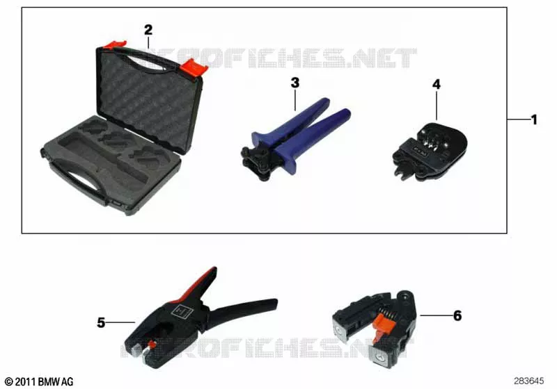 Outil spécial réparat. faisceau câbles  BMW Motorrad BMW Motorrad R 1300 2023 R1300  KA1 0M21