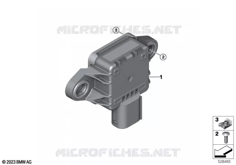 Palpeur de vitesse  BMW Motorrad BMW Motorrad R 1300 2023 R1300  KA1 0M21