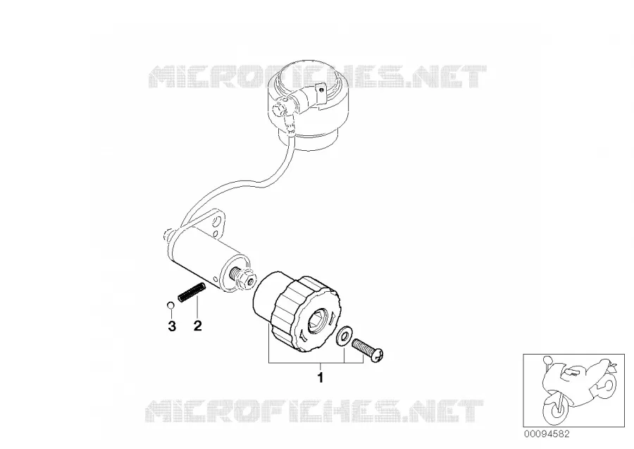 Pieces de jambe de suspension ar BMW Motorrad BMW Motorrad G 650 2008   R13 (0178,0179)