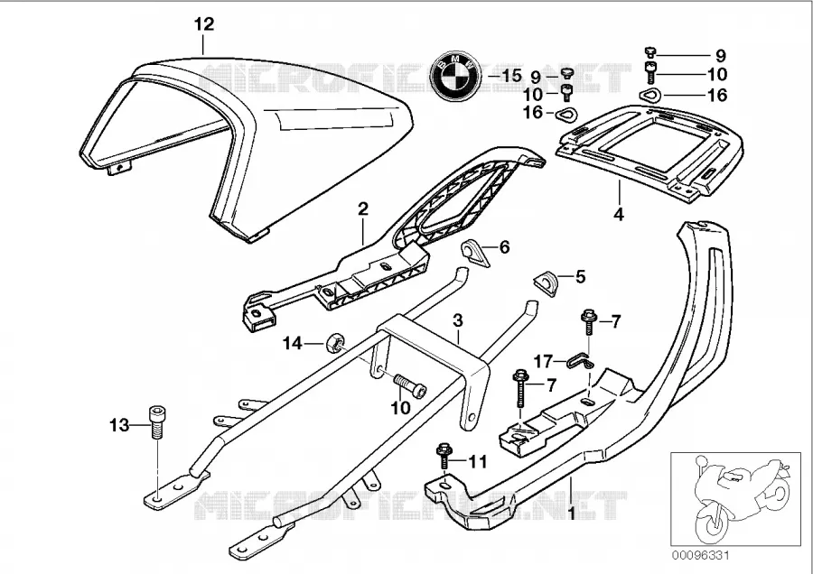 JOINT D'ÉTANCHÉITÉ MIROIR Auto Arrière Droite Ford Focus Cod. 1361845