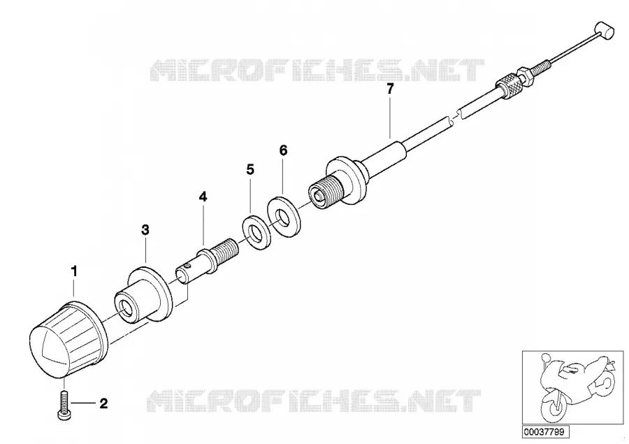 Réglage du phare BMW Motorrad BMW Motorrad R 1150 2000 4V  R22 (0419,0499)