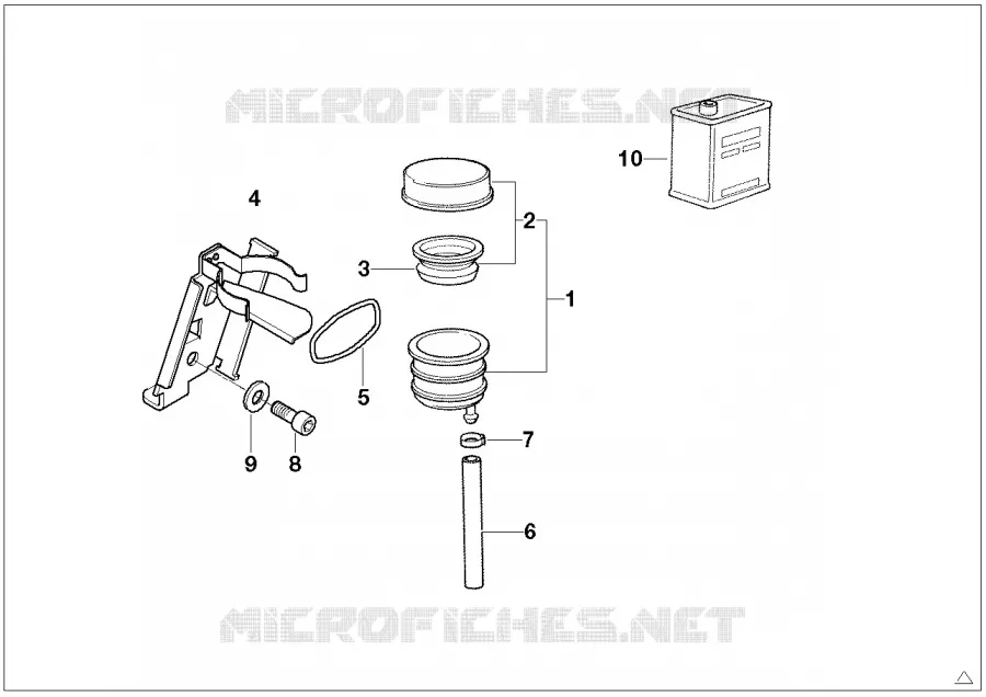 Réservoir AR BMW Motorrad BMW Motorrad R 1200 2002 4V  259C (0329,0379)