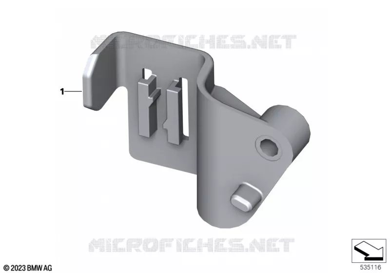 Support boitier de fiche  BMW Motorrad BMW Motorrad R 1300 2025 R1300  KA3 0M41