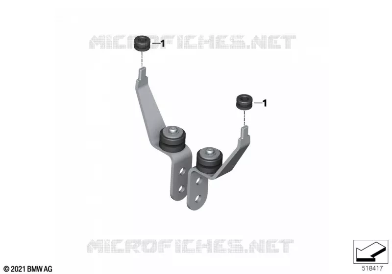 Support de phare BMW Motorrad BMW Motorrad R 18 2020 R18  K34 0L21