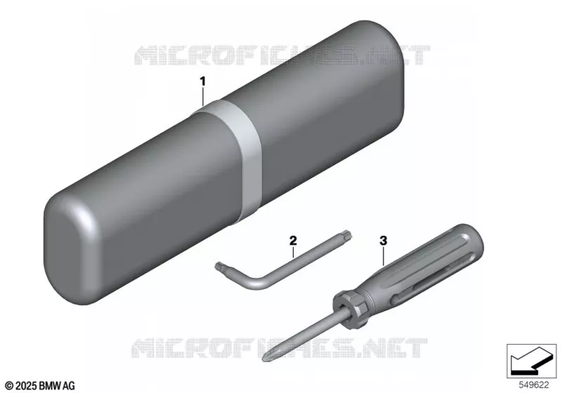 Trousse à outils  BMW Motorrad BMW Motorrad R 1300 2025 R1300  KA3 0M41