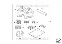 Pièces accolées navigateur BMW pour BMW Motorrad K 1200 RS 01 à partir de 2000