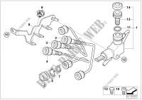 Pièces p. modulateur press. ABS intégral pour BMW Motorrad K 1200 RS 01 à partir de 2000