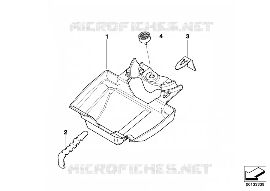 Boîte à outils BMW Motorrad BMW Motorrad R 1200 2006 K2x  K25 (0303,0313)