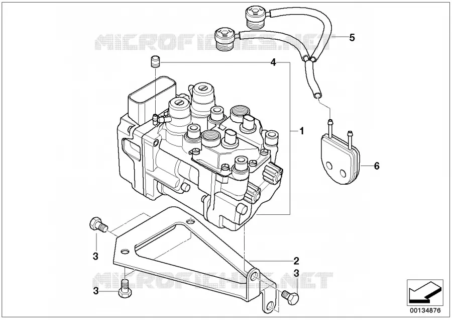 Modulateur de pression Integral ABS BMW Motorrad BMW Motorrad R 1150 2000 4V  R22 (0419,0499)