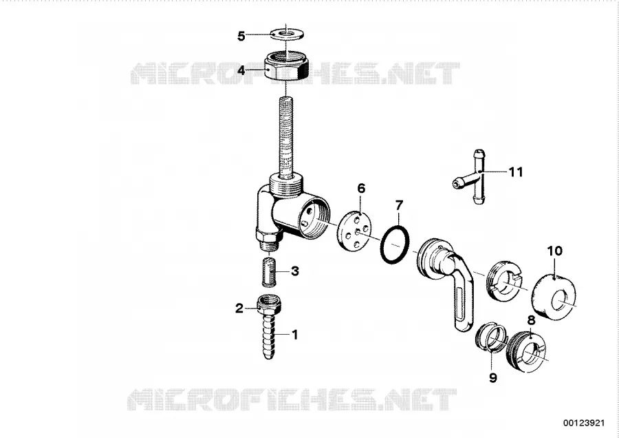 Robinet de carburant-karcoma BMW Motorrad BMW Motorrad Classic R 60 1974 Boxer (69-76)  R60