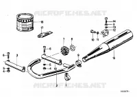 Système déchappement pour BMW Motorrad R 65 LS à partir de 1981