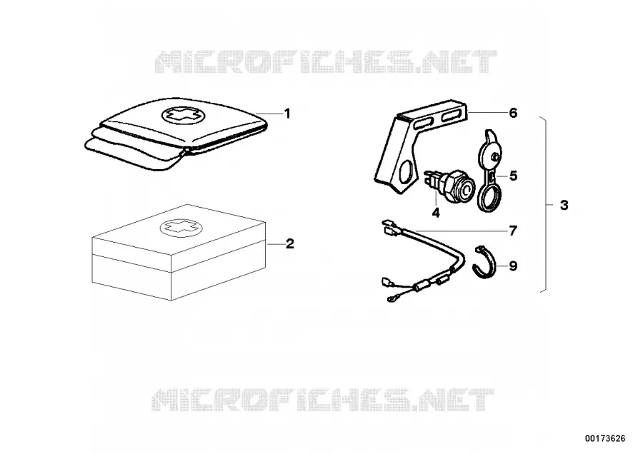Accessoires BMW Motorrad BMW Motorrad Classic R 75 1969 Boxer (69-76)  R75