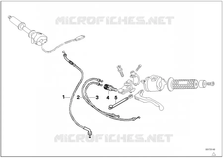 Câble Bowden BMW Motorrad BMW Motorrad G 650 2006 X  K15 (0164,0194)