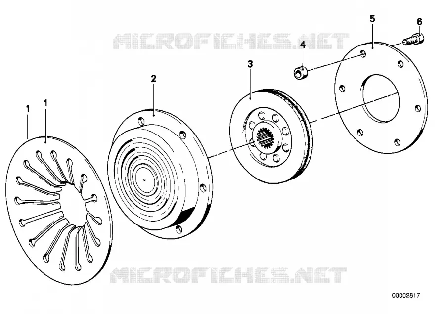 Disque dembrayage BMW Motorrad BMW Motorrad Classic R 90 1974 Boxer (69-76)  R90