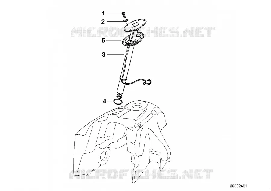 Emetteur de jauge à essence BMW Motorrad BMW Motorrad R 1100 1994 4V  259 (0413,0418)