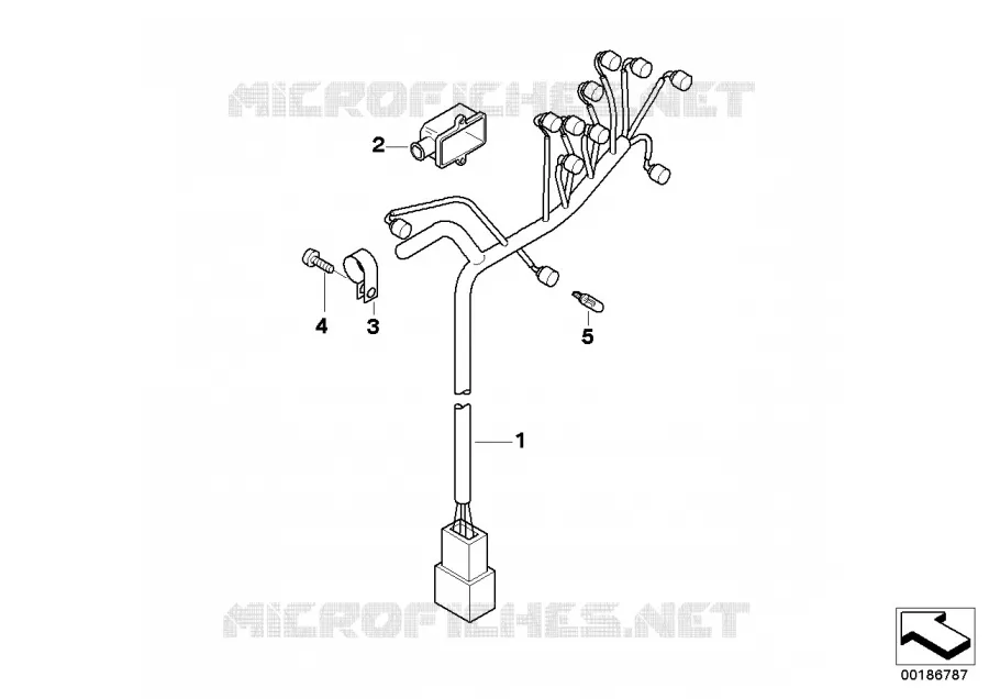Faisceau d châssis combiné dinstruments BMW Motorrad BMW Motorrad F 650 2003   K14 (0177,0187)